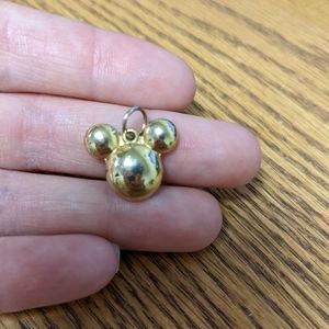 Yellow Mickey mouse pendant